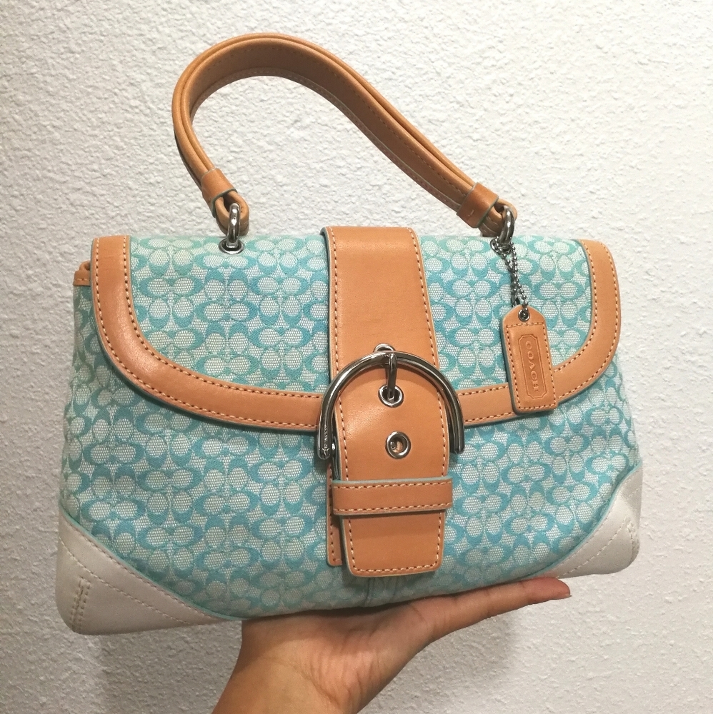 ‼️Sold‼️ Coach Top handle purse 6349